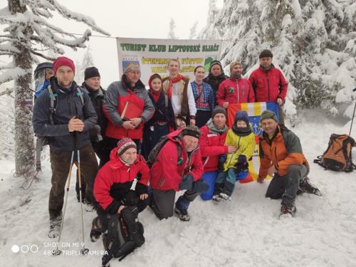 Štefanský výstup Malý Salatín 1444 m.n.m. 26.12.2019