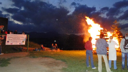 Pálenie vatry - 25.6.2011