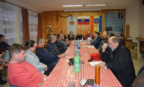 Výročná členská schôdza Turistklub Liptovské Sliače 11.01.2020