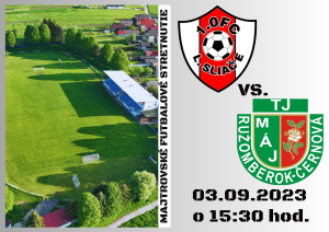 1. OFC Liptovské Sliače vs. TJ Máj Ružomberok-Černová 2