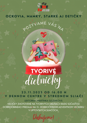 Tvorivé dielničky