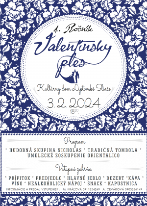 Valentínsky ples  1