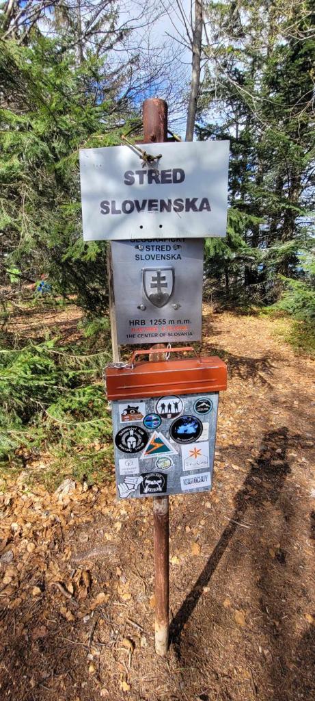 Výstup na Hrb (Geografický stred Slovenska)