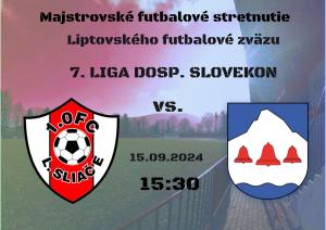 1. OFC Liptovské Sliače vs. ŠK Kriváň Važec 1
