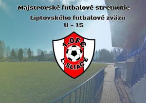 Futbalový zápas žiakov U-15 1