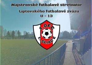 Futbalový zápas U-13 1