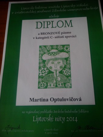 Regionálna prehliadka Liptovské nôty v Liptovských Sliačoch