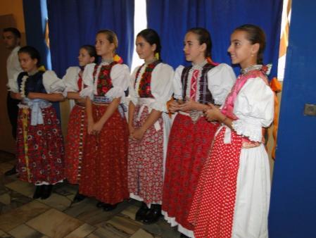 Folklórny koncert pre žiakov ZŠ