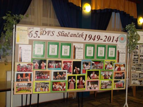 Slávnostný program k 65. výročiu DFS Sliačanček