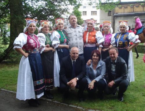 Návšteva v družobnej obci Háj ve Slezsku